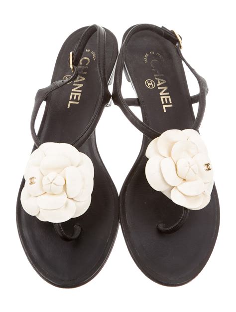 chanel t strap sandal